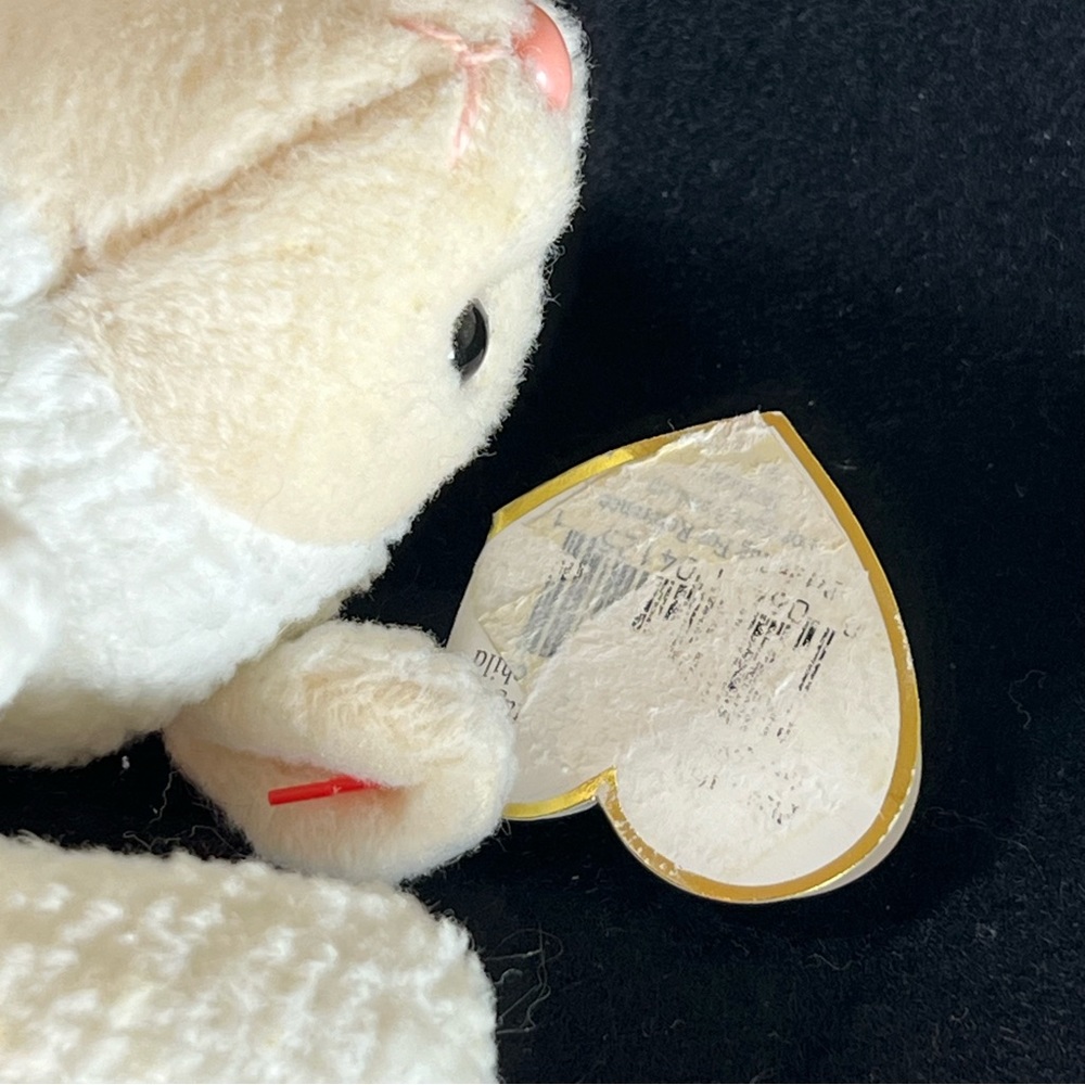 TY Beanie Baby Bundle | Rare Fleece as White as Snow 7 Pack | Tag Error, PCV - Picture 8 of 16